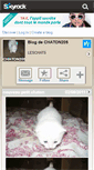 Mobile Screenshot of chaton205.skyrock.com