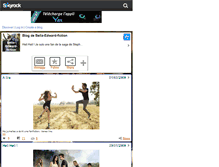 Tablet Screenshot of bella-edward-fiction.skyrock.com