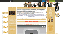 Desktop Screenshot of cast-glee.skyrock.com