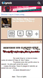 Mobile Screenshot of glorious-serie.skyrock.com