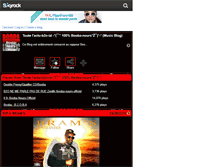 Tablet Screenshot of booba-nours-officiel.skyrock.com