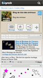 Mobile Screenshot of doc-des-animaux.skyrock.com