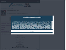 Tablet Screenshot of justin-bieber-new-star.skyrock.com