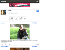 Tablet Screenshot of clairedu62.skyrock.com