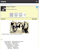 Tablet Screenshot of e-twilight-x.skyrock.com