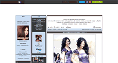 Desktop Screenshot of fabienne-carat-x.skyrock.com