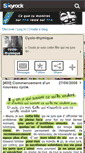 Mobile Screenshot of cyclo-thymique.skyrock.com