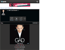 Tablet Screenshot of gadd-elmaleh.skyrock.com