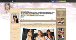 Desktop Screenshot of laury-thilleman-fabulous.skyrock.com