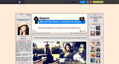 Desktop Screenshot of haris-ciara.skyrock.com