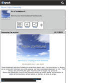 Tablet Screenshot of dreamskateboard.skyrock.com