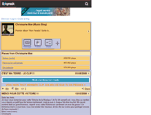 Tablet Screenshot of christophemae.skyrock.com