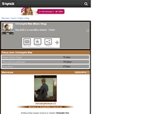 Tablet Screenshot of christophemae-x3.skyrock.com
