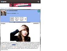 Tablet Screenshot of fic-justindrew-bieber.skyrock.com