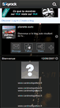 Mobile Screenshot of planete-auto.skyrock.com