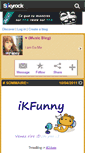 Mobile Screenshot of ikfunny.skyrock.com