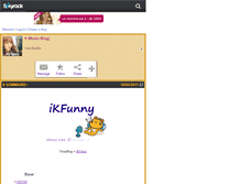 Tablet Screenshot of ikfunny.skyrock.com