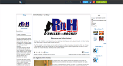 Desktop Screenshot of inline-hockey.skyrock.com