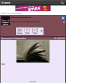 Tablet Screenshot of critiques-de-fics.skyrock.com