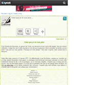 Tablet Screenshot of celuiquejenesuisplus.skyrock.com