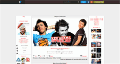 Desktop Screenshot of kevadams-officiel.skyrock.com