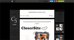 Desktop Screenshot of closersite.skyrock.com