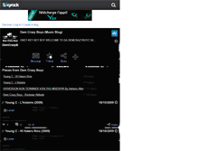 Tablet Screenshot of demcrazyboyz.skyrock.com