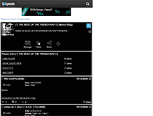 Tablet Screenshot of best-of-the-french-rap.skyrock.com