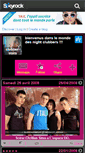 Mobile Screenshot of clubber-stars.skyrock.com