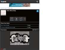 Tablet Screenshot of gekkomusic.skyrock.com