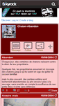 Mobile Screenshot of chaton-abandon.skyrock.com