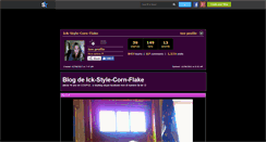 Desktop Screenshot of ick-style-corn-flake.skyrock.com