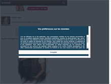 Tablet Screenshot of myriamabel01.skyrock.com