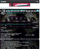 Tablet Screenshot of guerrier-du-sud.skyrock.com