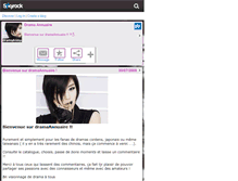 Tablet Screenshot of dramaannuaire.skyrock.com