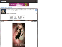 Tablet Screenshot of edward-cullen-story.skyrock.com