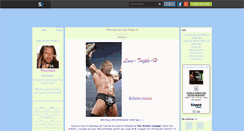 Desktop Screenshot of love-triple-h.skyrock.com