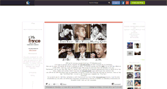 Desktop Screenshot of 2pm-france.skyrock.com