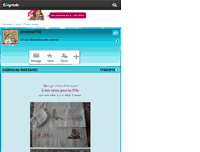 Tablet Screenshot of christine31130.skyrock.com