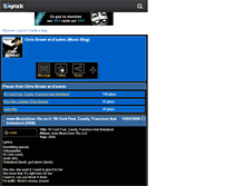 Tablet Screenshot of chris-brown67.skyrock.com