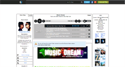 Desktop Screenshot of musicdream-official.skyrock.com