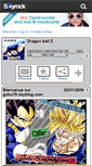 Mobile Screenshot of goku79.skyrock.com