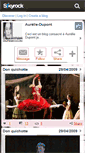 Mobile Screenshot of dupontaurelie.skyrock.com
