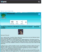 Tablet Screenshot of aminemerou.skyrock.com