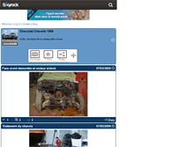 Tablet Screenshot of chevelle68.skyrock.com