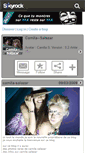 Mobile Screenshot of camila--salazar.skyrock.com