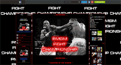 Desktop Screenshot of pmsm-fight-championship.skyrock.com