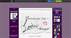 Desktop Screenshot of lou-photograf.skyrock.com