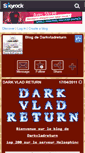 Mobile Screenshot of darkvladreturn.skyrock.com