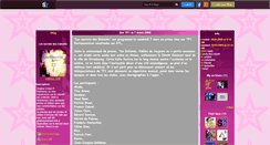 Desktop Screenshot of enfoires-2008.skyrock.com